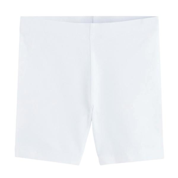 Clarks Girls Jersey Embroidered Logo Cycling Shorts (Pack of 3) - White - 
