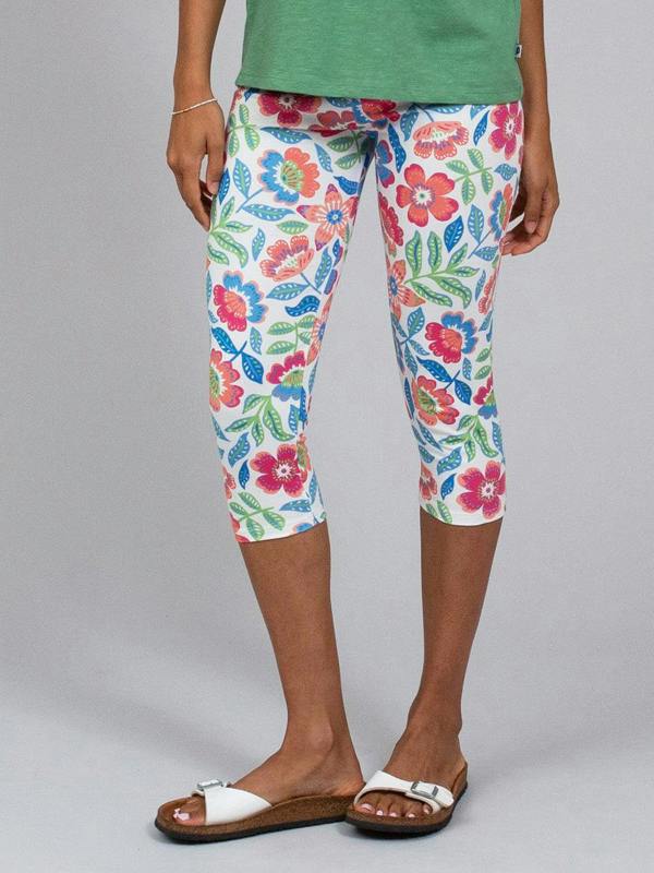 Kite Womens Organic Holt Cropped Leggings Tropicarnival