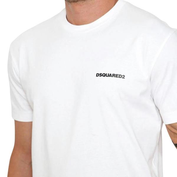 DSQUARED2 Cool Fit Headquarters White  T-Shirt S