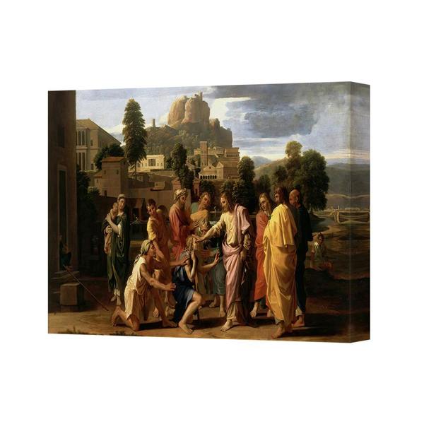 Benjamin Tate Design Canvas Print The Baptism Of Christ Religious Wall Art 3191