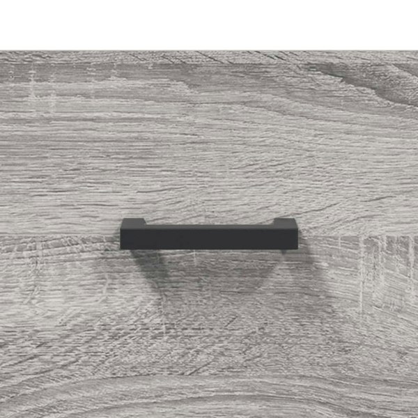 Berkfield Sideboard Grey Sonoma 69.5x34x90 cm Engineered Wood