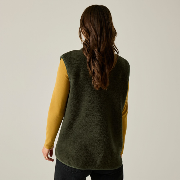 Regatta Womens Frankie Borg Body Warmer - Dark Khaki