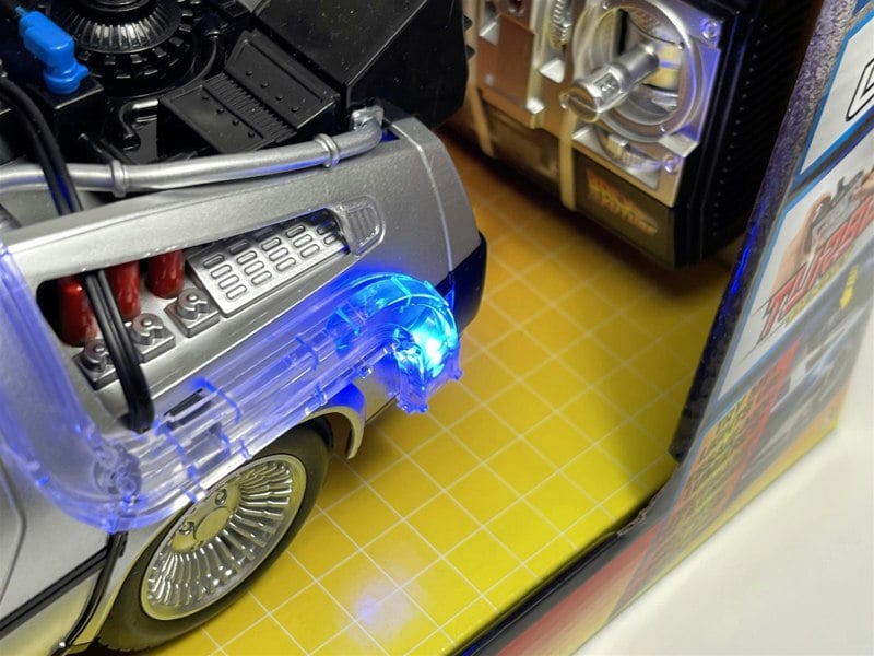 Jada Back To The Future Time Machine RC Silver 1:16 Scale Jada 253256004