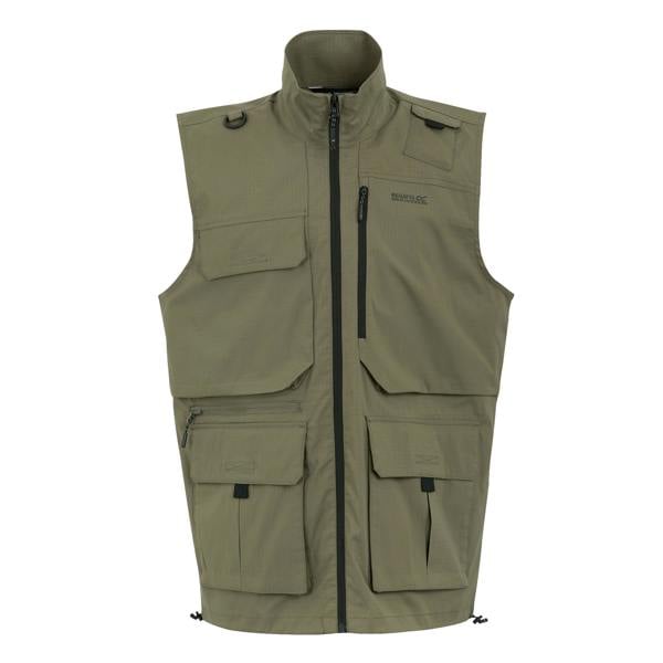 Regatta Mens Travel Light Packaway Gilet - Treetop