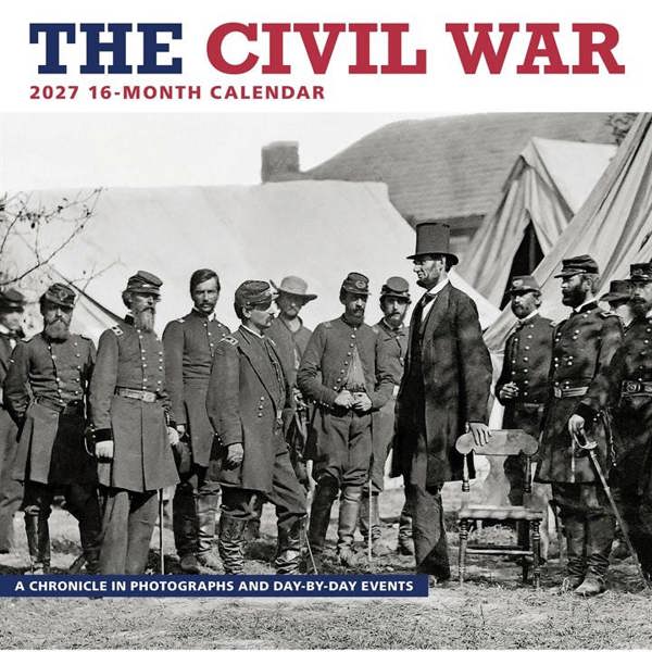 Civil War Calendar 2027, Wall Calendars, Month To View, History & Literature, Gift