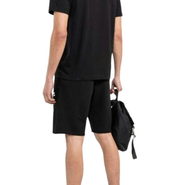 Off-White OW Logo Black Sweat Shorts