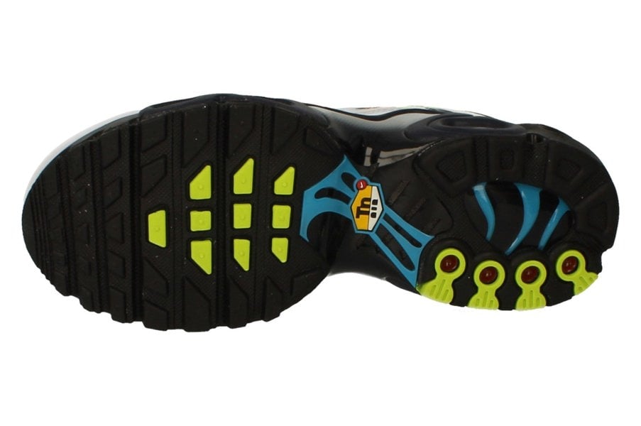 Nike Air Max Plus GS Dv7140  100 - White Blackened Blue Volt 100 - Photo 4