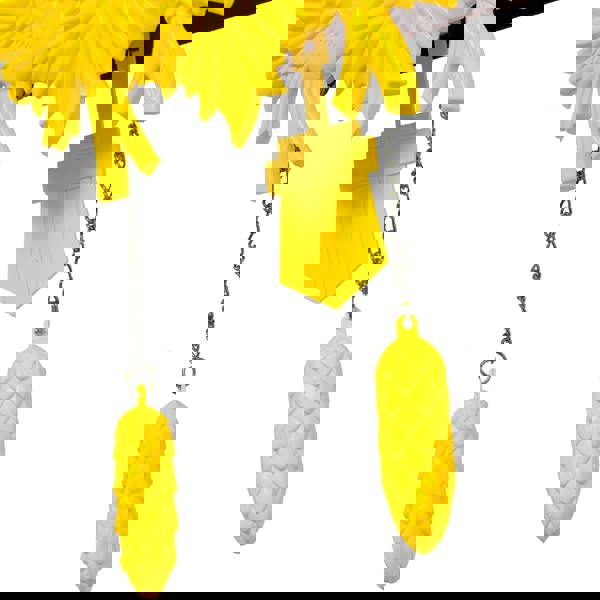 WALPLUS WC2049 - Yellow Vintage Cuckoo Clock