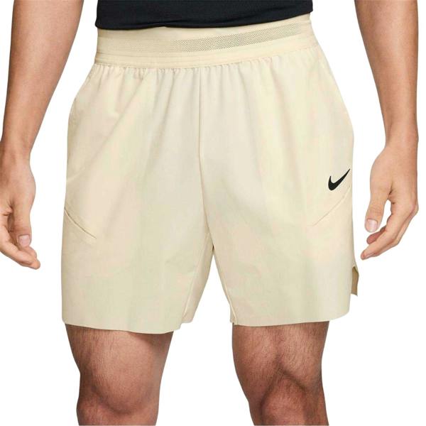 Nike Mens Court Shorts - Pastel Ivory/Black - 