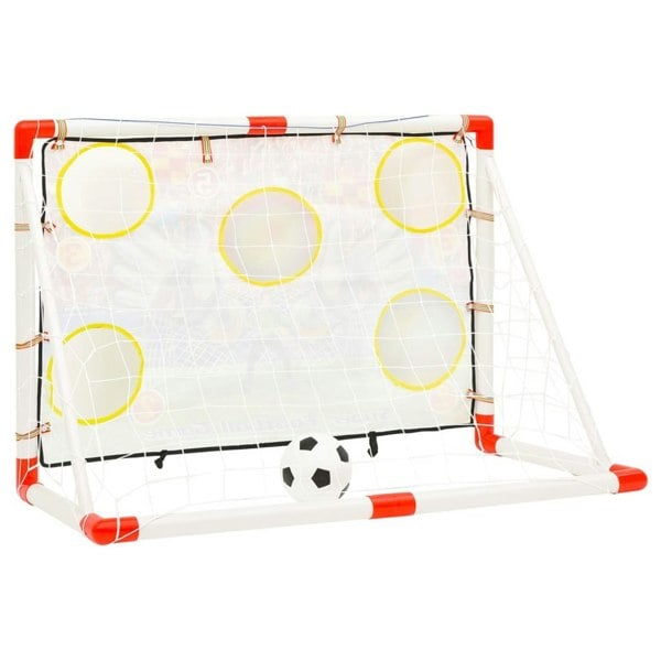 Berkfield Children Football Goal Set with Goal Wall 120x51x77.5 cm