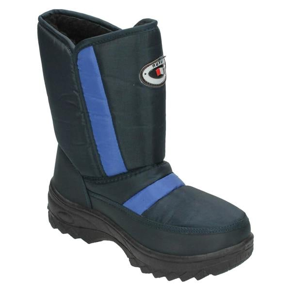 Spot On Boys Snow Fun Winter Snow Boots