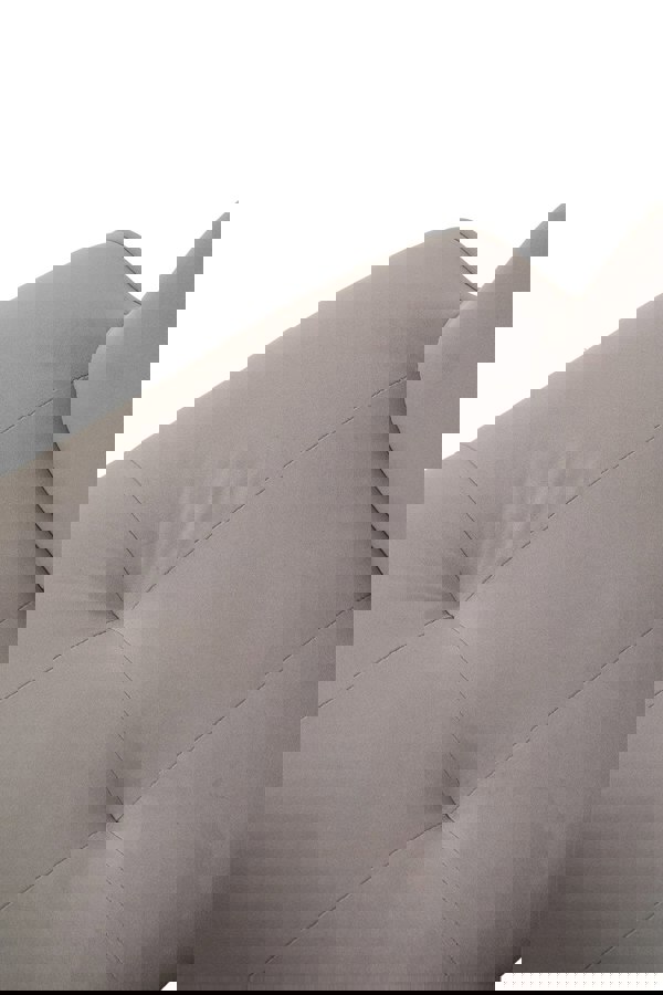 Living and Home Flannel Upholstered Tufted Lounge Chair