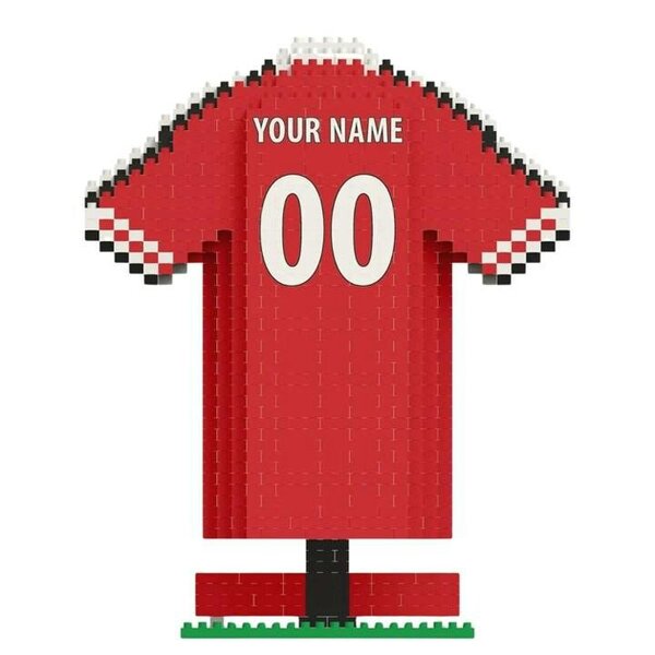Manchester United FC BRXLZ Personalised Shirt, BRXLZ, Sports, Gift