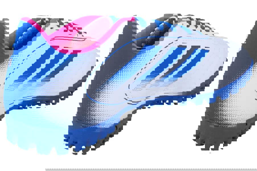 Adidas Goletto Ix Tf Mens Footbal Boots Trainers  JP5615 - Blue White Pink Jp5615 - Photo 2