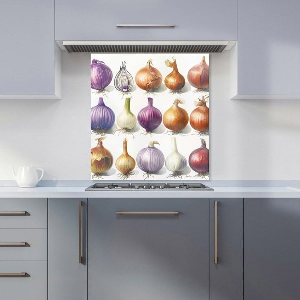 Warren Reed - Designer Onion Spectrum: Nature’s Palette Kitchen Splashback