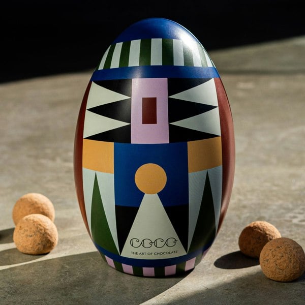 COCO Sea Salt Caramel Truffle Egg Tin