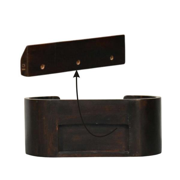 Artisan Furniture Solid Wood Valencia Wall-Mounted Bedside, 1 Drawer