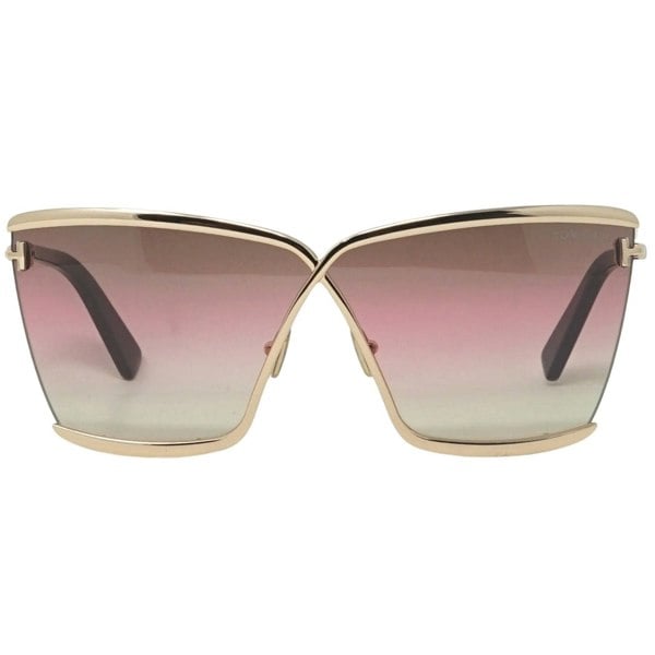 Tom Ford Elle Ft0936 28F Shiny Rose Gold Sunglasses