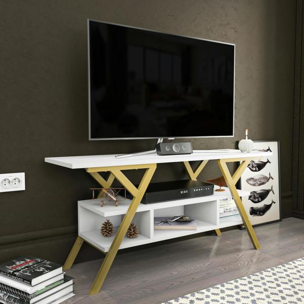 Decorotika Minerva Modern Tv Stand TV Cabinet for TV's up to 55"