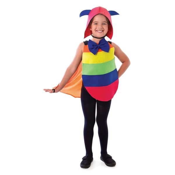 Bristol Novelty Childrens/Kids Caterpillar Dress Up Kit - Multicoloured - 
