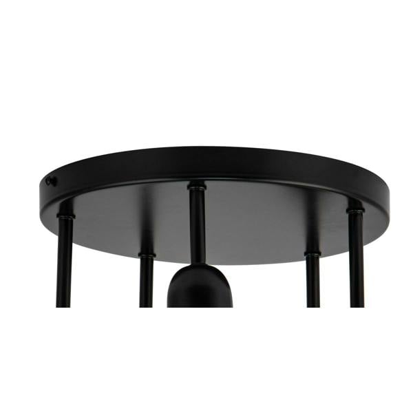 COSYLYTE Broome Bathroom 5 Light Opal Glass Ceiling Light