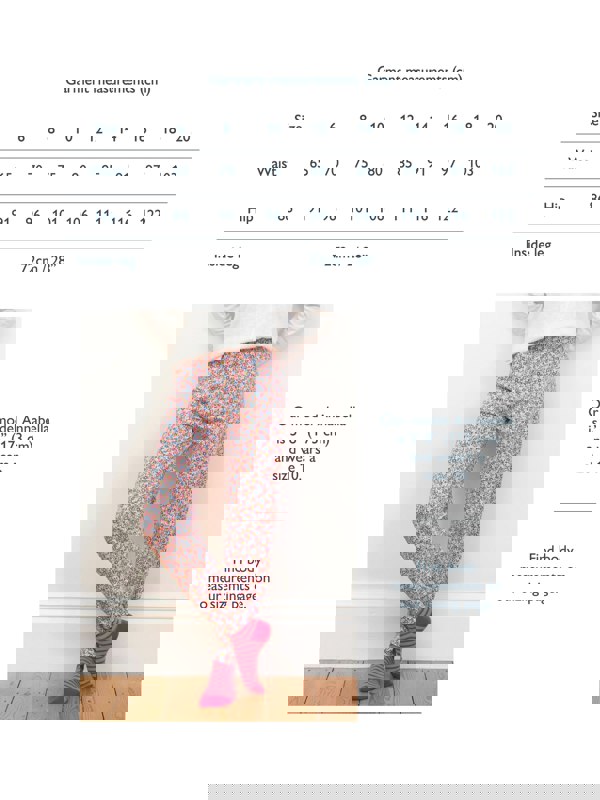 Kite Organic Lyme Cuffed Loungers Ditsy Tales