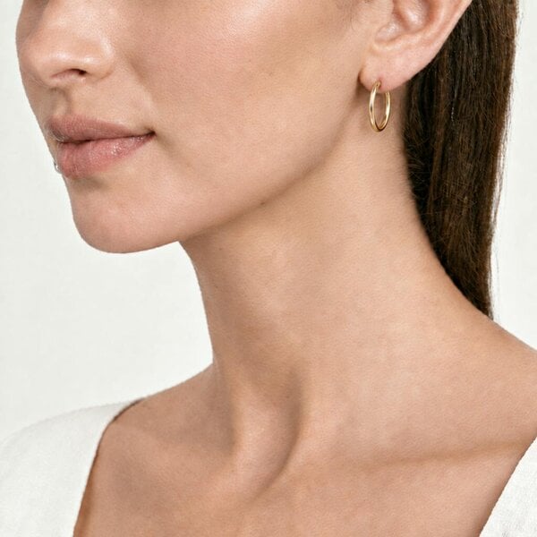 Cachet London Keely 18mm Gold Earrings