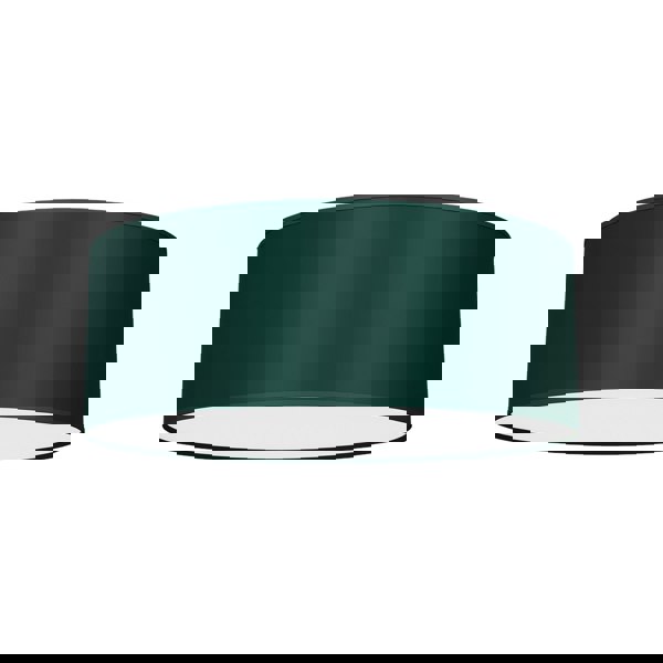 Milagro Verde Hand Made Scandi Style 40cm Ceiling Lamp In A Rich Green Finish Holds 2xE27 LED Bulbs