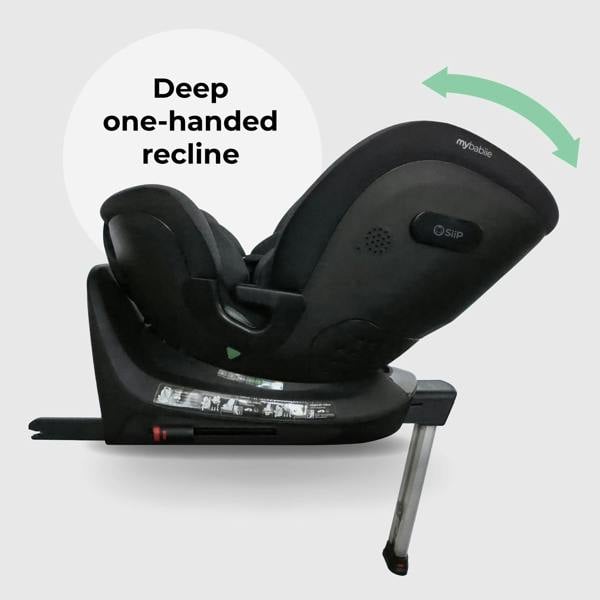 My Babiie MBCS400 Group 0+/1/2/3 iSize Car Seat - Black