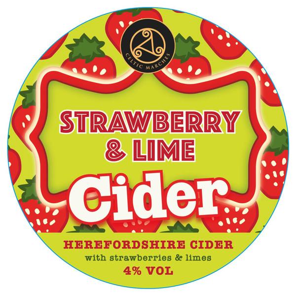 Celtic Marches Strawberry & Lime 4% 20L BIB (35 Pints)