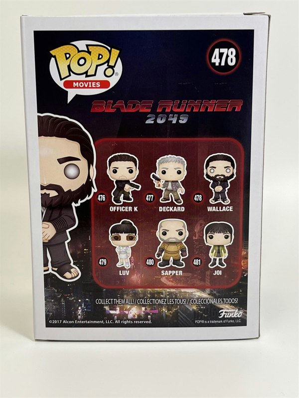 Funko Blade Runner 2049 Wallace Funko Pop 478