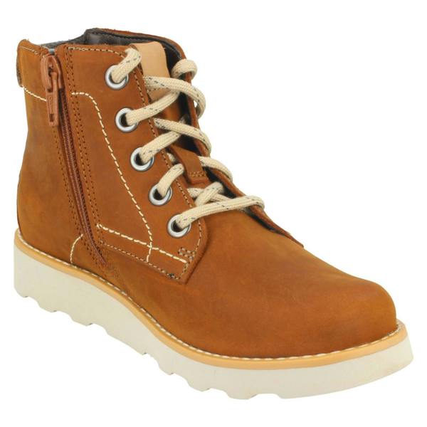 Clarks Boys Clarks Casual Boots Dexy Top