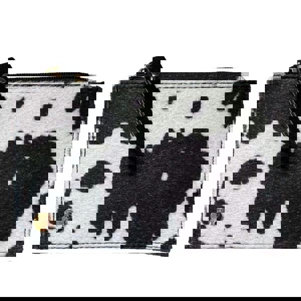 Solis Accessories Cow Print Coin & Card Purse