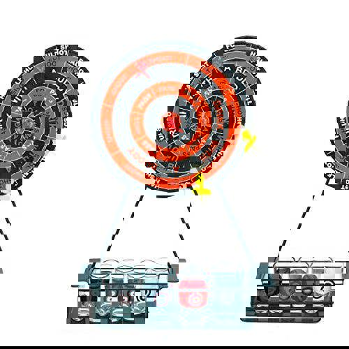 Other 617006 Down in One Adult Drinking Game with Mini Dart Board and Shot Glasses, Red