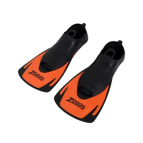 Sleek Zoggs Swim Fin Energy orange black fins