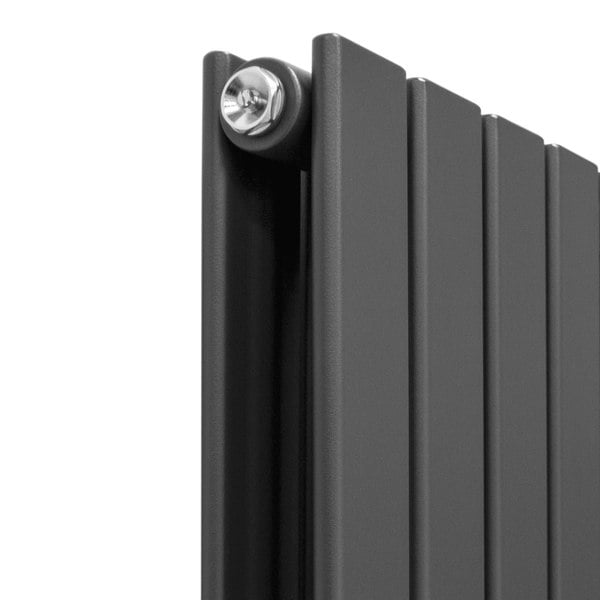 Designer Flat Panel Radiator - Anthracite Grey (1600mm x 280mm)