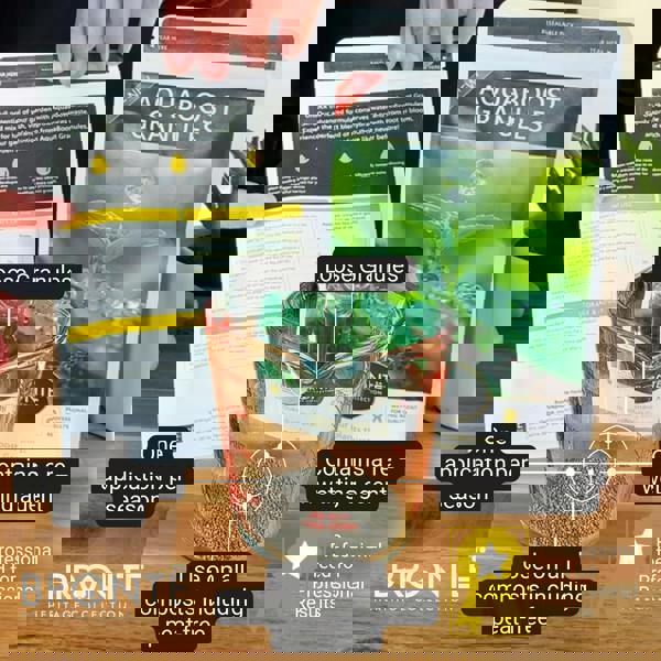 Bronte Heritage AquaBoost Water Retaining Granules 50g – Reduce watering, prevent drought stress & boost stronger root growth for all plants