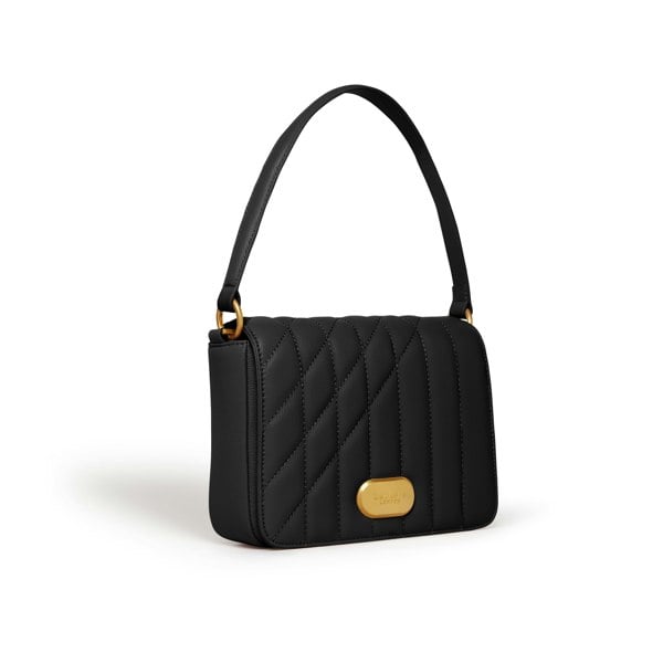 LaBante London Iris Shoulder Bag in Black