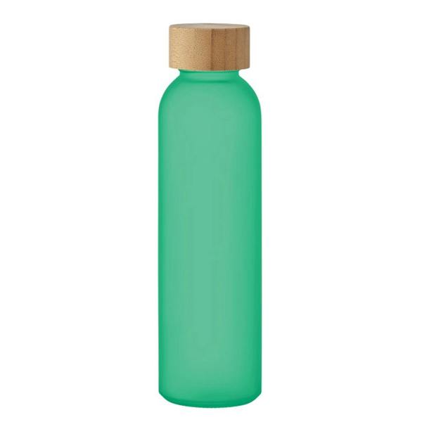 MidOcean Abe Frosted Bamboo 500ml Bottle - Transparent Green - 