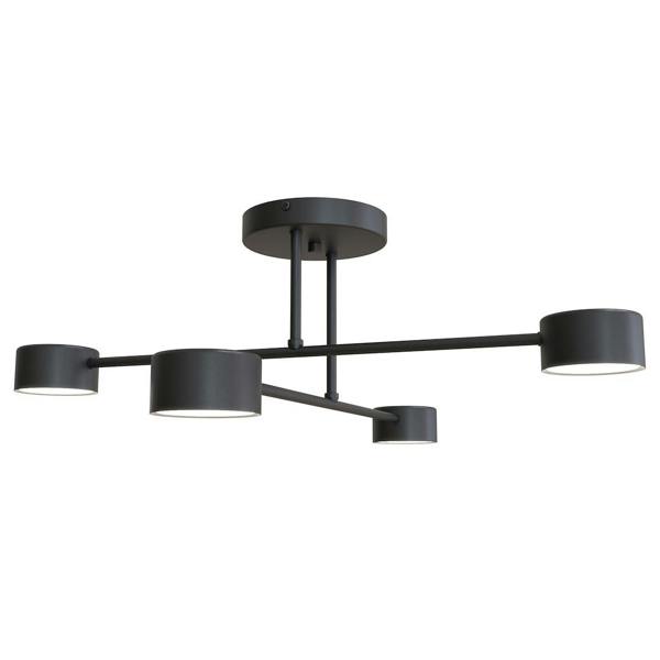 Emibig HALO Ceiling lamp 4 x GX53 Black