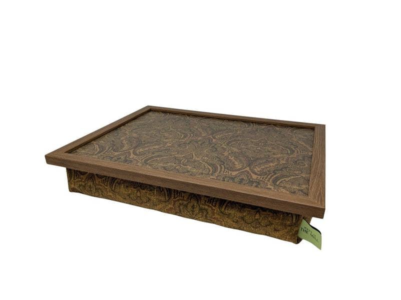 Made in the Mill Luxury Templeton Tapestry Lap Tray with Bean Bag Base