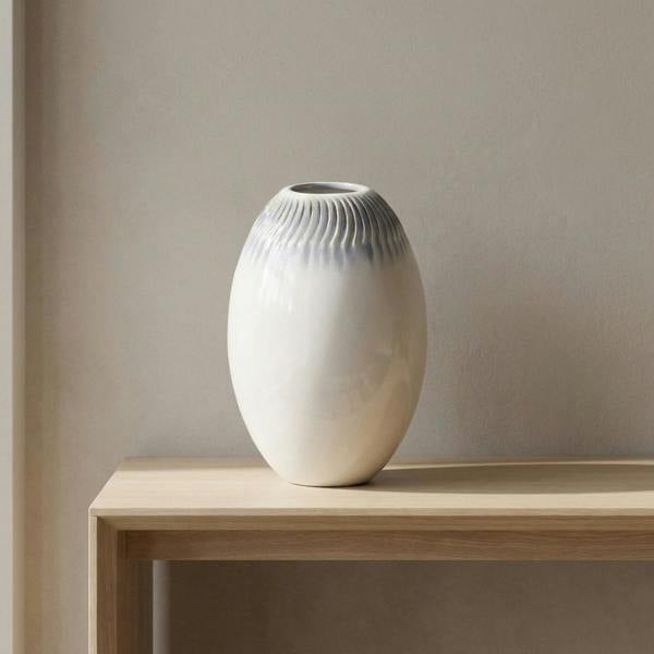 Garden Greatness Textured Bee Hive Ceramic Display Vase