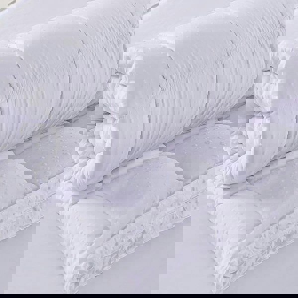 HomeSpace Direct 5cm 3D Microfibre Bubble Mattress Topper
