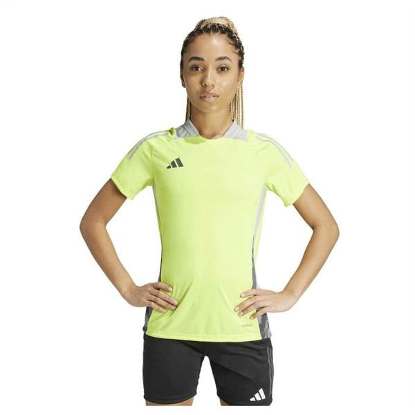 Adidas Womens/Ladies Tiro 24 Competition Football Jersey - Solar Yellow - 