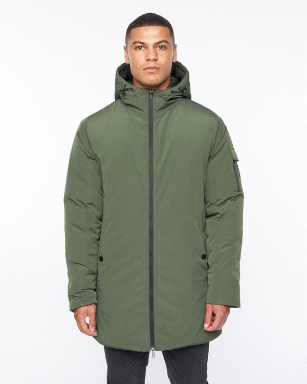 Duck and Cover Mantrax Padded Jacket Dark Olive