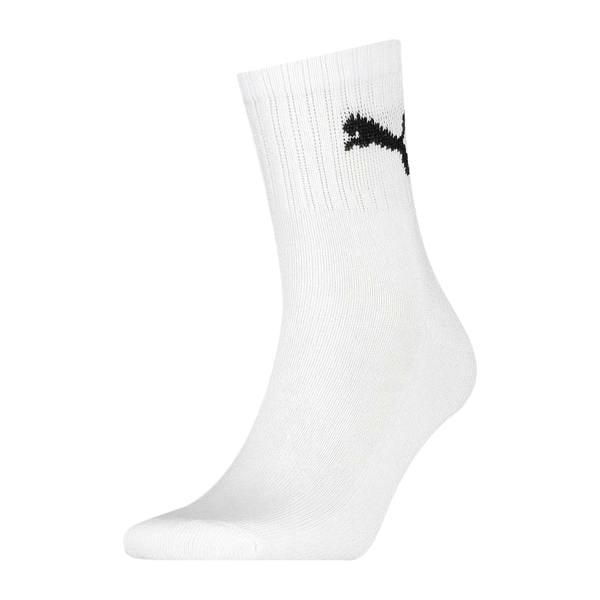 Puma Unisex Adult Crew Socks (Pack of 3) - White