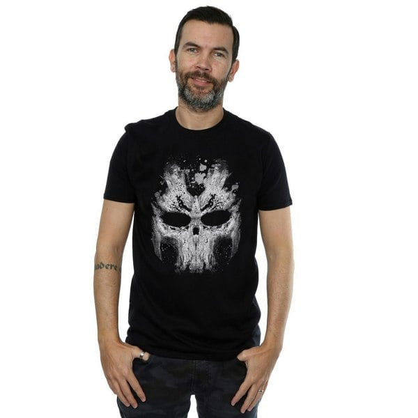 Marvel Mens Captain America Civil War Crossbones Skull T-Shirt - Black