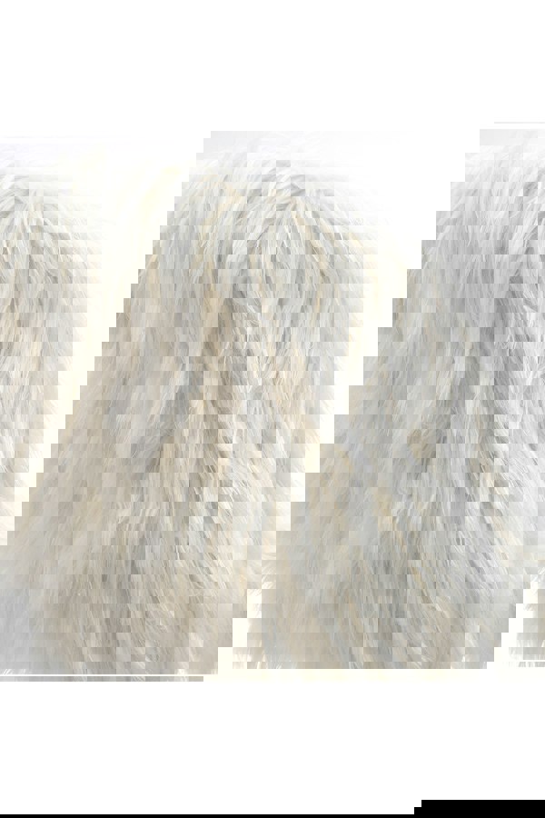 Living and Home Modern Fluffy Faux Fur Office Chair