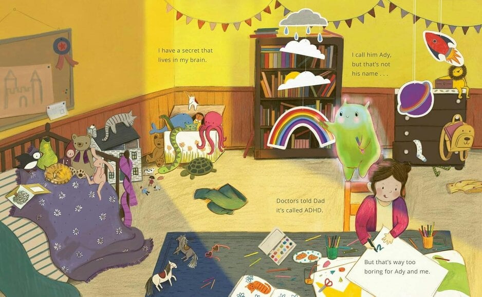 Ady and Me by Rich & Rox Pink: The Sunday Times Bestseller | Children's book on ADHD and neurodivergence