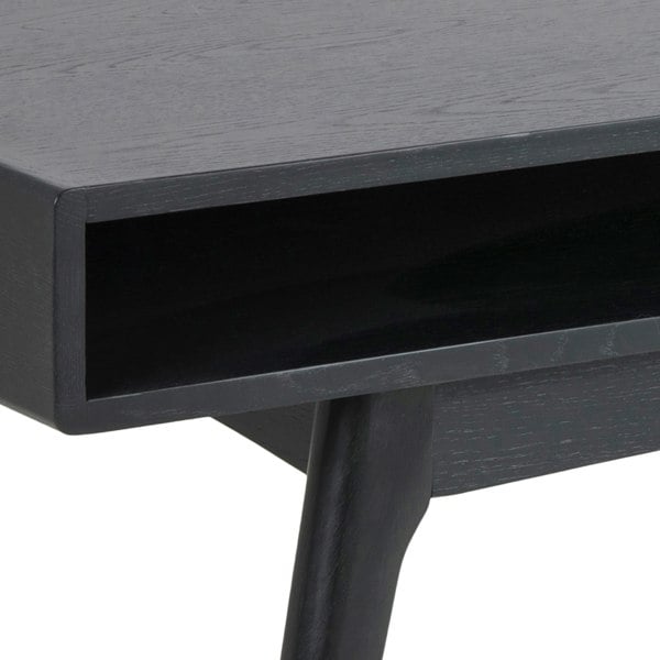 Furniture To Go Marte Coffee Table with Open Shelf in Black